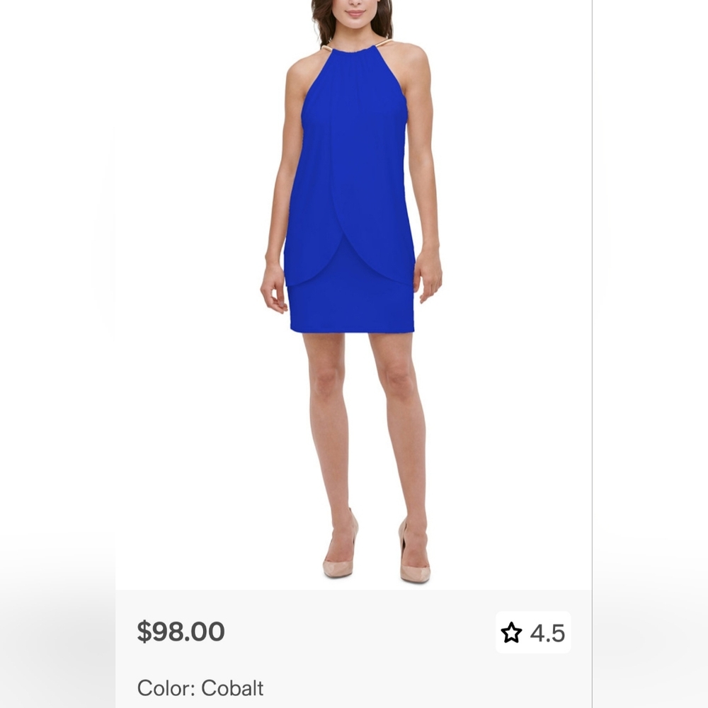 NWT Kensie Petal-Paneled Dress